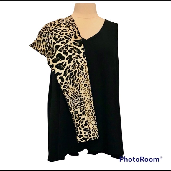 LuLaRoe Tops - Kristina Tank & Animal Print Leggings